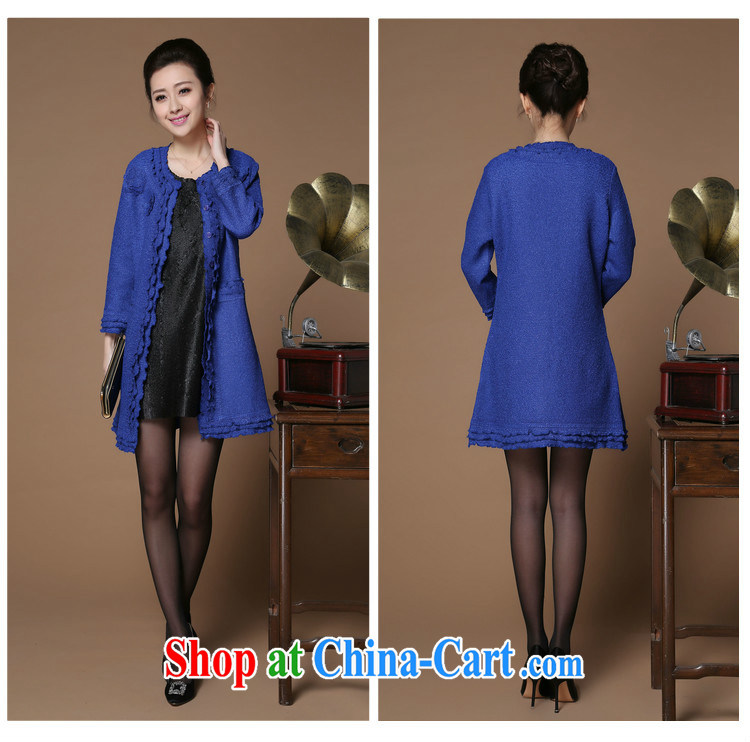 Yu Hong Yeon 2015 spring new upscale, older style female silk wrinkled thin wind jacket royal blue XXL pictures, price, brand platters! Elections are good character, the national distribution, so why buy now enjoy more preferential! Health