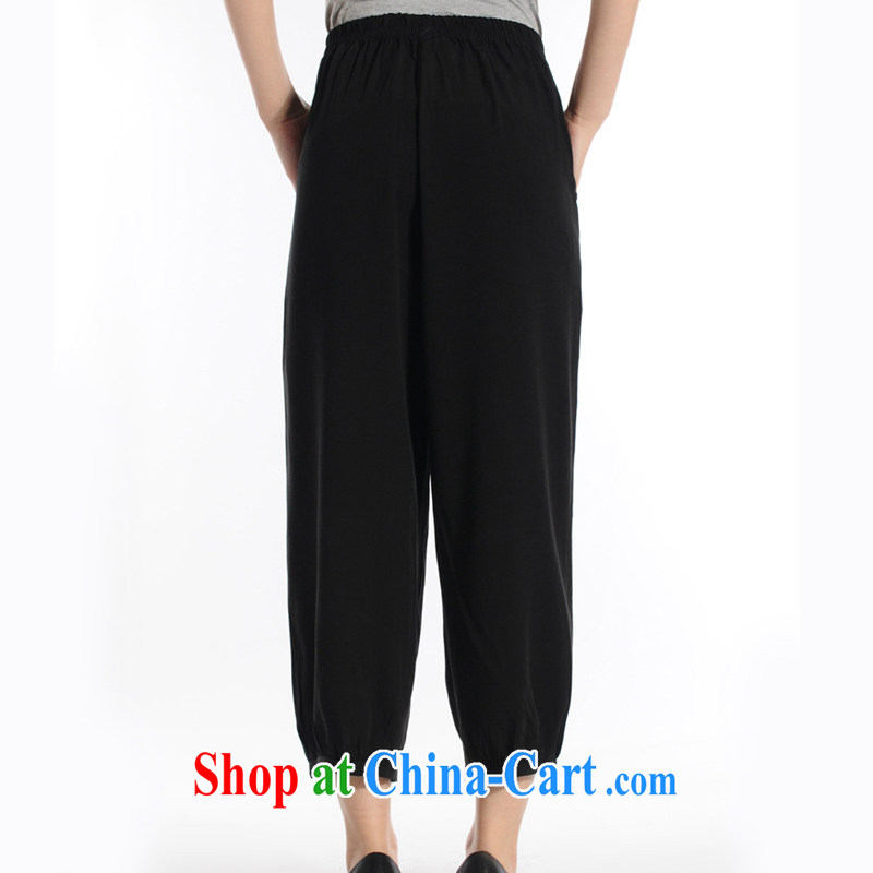 Al Gore, the 2015 middle-aged and older clothing increase in older women lady pants elasticated waist has been the pants loose trousers white 4 XL ., Al Gore, Al (genuoyi), and, on-line shopping