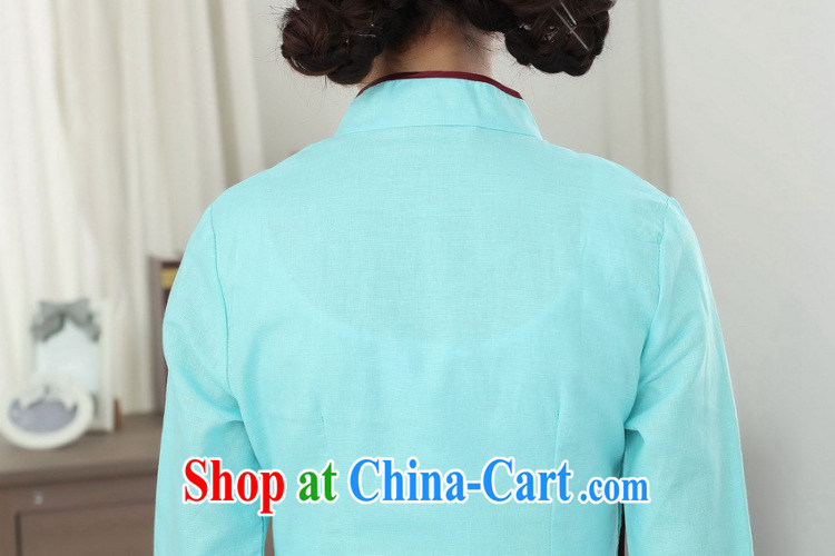 Bin Laden smoke, Tang with Han-cotton the Chinese, for the hard-pressed arts Ethnic Wind blouses Tang is improved - D pink 2 XL pictures, price, brand platters! Elections are good character, the national distribution, so why buy now enjoy more preferential! Health