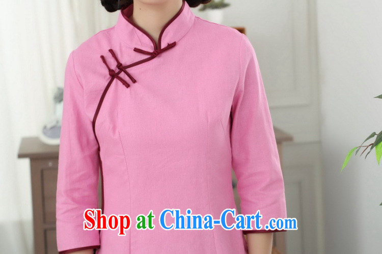 Spend figure, Chinese Han-cotton the Chinese, who is a tight literary Ethnic Wind blouses Tang is improved - D sky 2 XL pictures, price, brand platters! Elections are good character, the national distribution, so why buy now enjoy more preferential! Health
