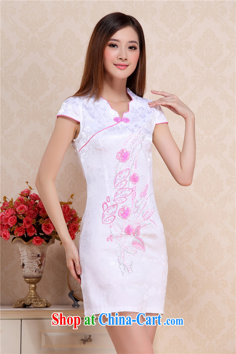 light at the improved Daily Beauty dresses, dresses of Korea girls College, qipao AQE 0716 pink S pictures, price, brand platters! Elections are good character, the national distribution, so why buy now enjoy more preferential! Health