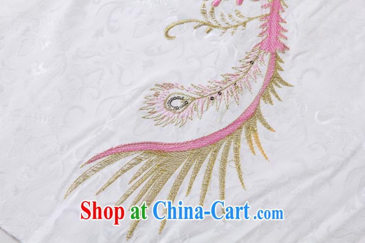 light at the retro embroidery Phoenix short-sleeved qipao improved daily dresses, dresses of Korea Tang women AQE 613 pink XXL pictures, price, brand platters! Elections are good character, the national distribution, so why buy now enjoy more preferential! Health