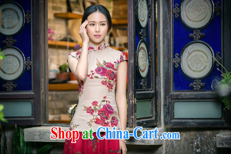 Stakeholders line cloud cotton Ma T-shirt low-power's short-sleeved linen dresses up retro shirt AQE 2062 full XXL pictures, price, brand platters! Elections are good character, the national distribution, so why buy now enjoy more preferential! Health