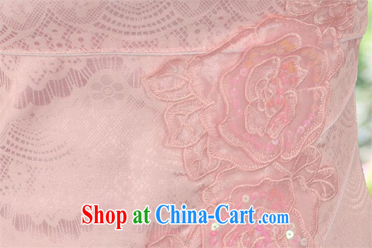 Death Row cloud summer short cotton dresses retro improved daily cheongsam dress elegance dresses AQE 8023 pink XXL pictures, price, brand platters! Elections are good character, the national distribution, so why buy now enjoy more preferential! Health