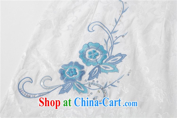 Death Row cloud summer retro beauty short cheongsam lady literary aura girl cheongsam dress uniform performances AQE 0711 blue XXL pictures, price, brand platters! Elections are good character, the national distribution, so why buy now enjoy more preferential! Health