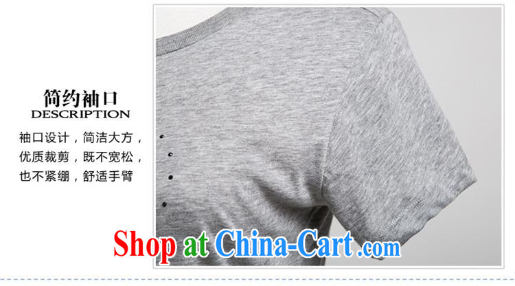 Deloitte Touche Tohmatsu store sunny spring and summer new paragraph 100 on leisure sweater girls round-collar short-sleeve shirt T burglary, dark gray L pictures, price, brand platters! Elections are good character, the national distribution, so why buy now enjoy more preferential! Health