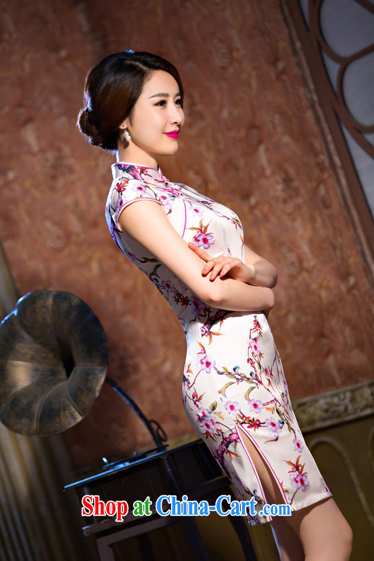 Slim li know MGM Studios summer new cheongsam dress retro fashion beauty cheongsam dress daily short dresses female QLZ Q 15 6066 MGM Studios - commercial edge L pictures, price, brand platters! Elections are good character, the national distribution, so why buy now enjoy more preferential! Health