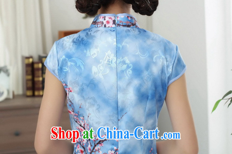 Find Sophie summer Women's clothes new elegance Chinese qipao cotton improved Phillips-head Chinese graphics thin short cheongsam dress such as the color 2 XL pictures, price, brand platters! Elections are good character, the national distribution, so why buy now enjoy more preferential! Health