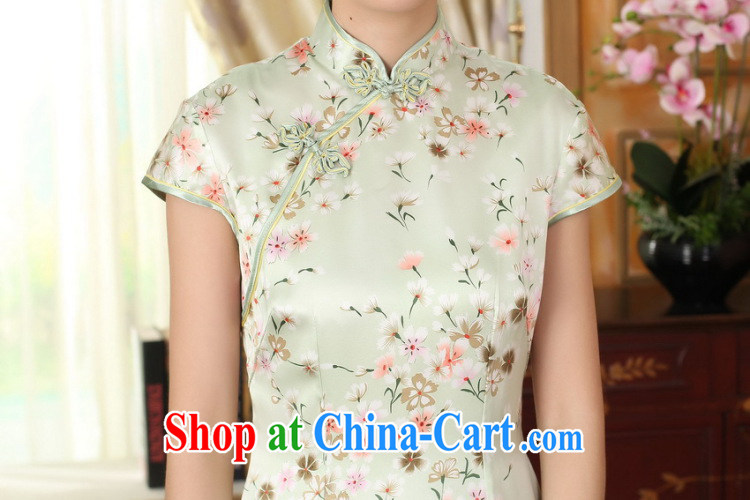 Find Sophie summer girls with Chinese silk retro sauna silk poster stretch Satin improved floral beauty double short cheongsam as color 2XL pictures, price, brand platters! Elections are good character, the national distribution, so why buy now enjoy more preferential! Health