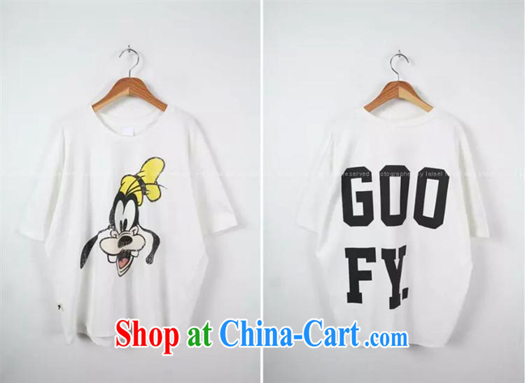 hamilton summer new 2015 short-sleeved shirt T female spring solid T-shirt Han Van Mierlo, fly back and forth dog stamp T white fly dogs are code pictures, price, brand platters! Elections are good character, the national distribution, so why buy now enjoy more preferential! Health