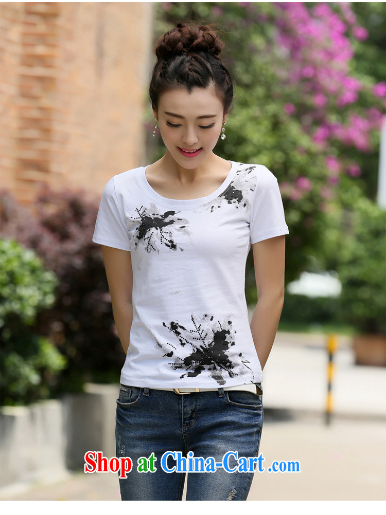 Deloitte Touche Tohmatsu store sunny summer 2015 new beauty, short-sleeved women's code t-shirt pure cotton solid T-shirt T-shirt gray 2 XL pictures, price, brand platters! Elections are good character, the national distribution, so why buy now enjoy more preferential! Health
