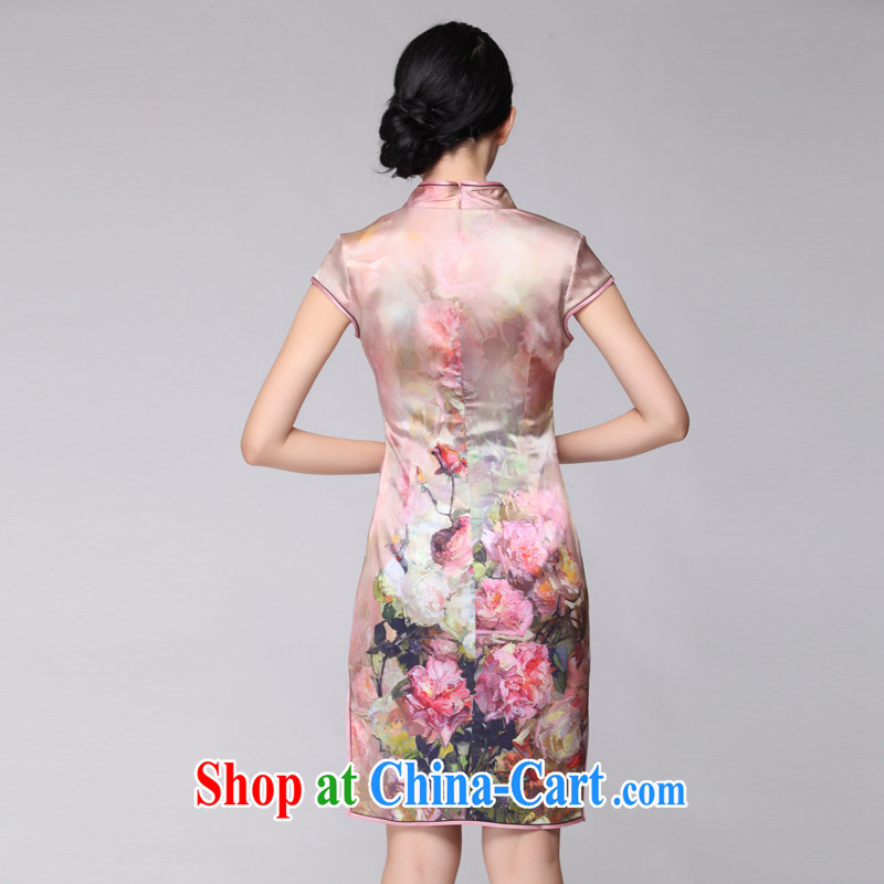 Silk Dresses summer improved wedding upscale Chinese Tang Women's clothes ZS 005 red S (2 feet back), CHOSHAN LADIES, shopping on the Internet