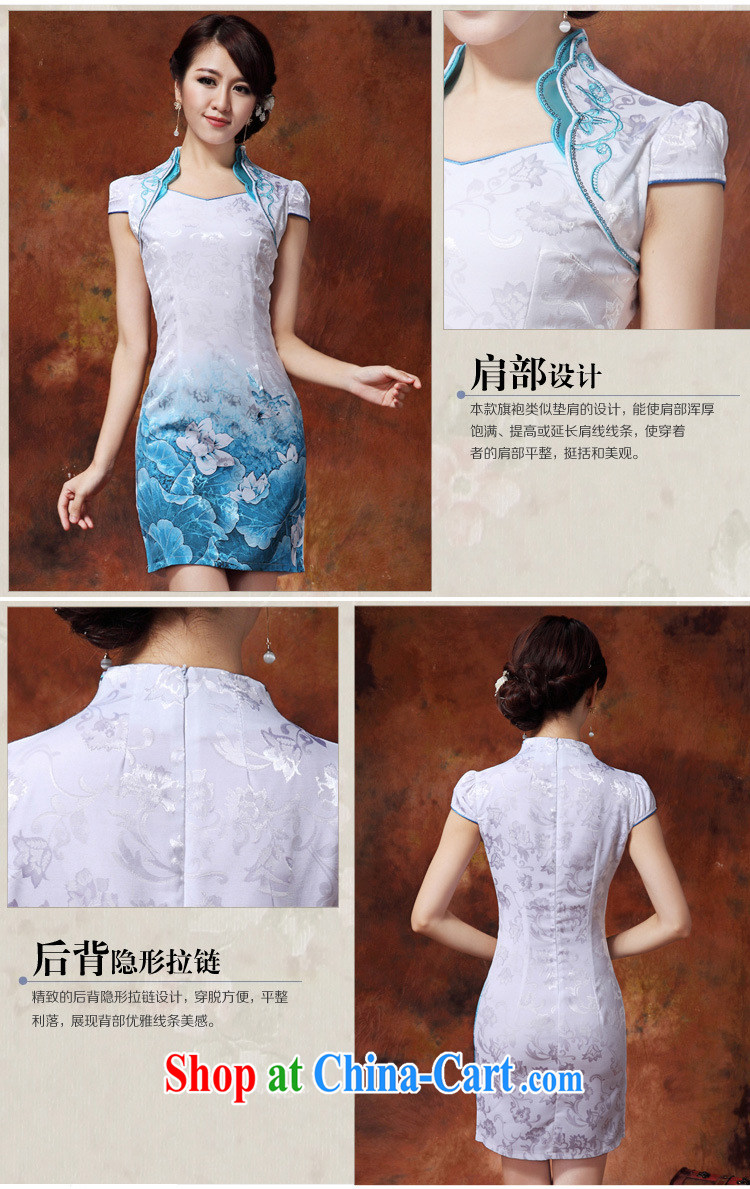 The leading ladies dress up for Chinese Chinese mandarin gowns, long, improved fashion cheongsam JT #919 I would be grateful if the XXL pictures, price, brand platters! Elections are good character, the national distribution, so why buy now enjoy more preferential! Health