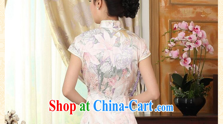 Find Sophie summer girls with silk retro classic style sauna silk poster stretch the improved double short cheongsam dress such as the color 2 XL pictures, price, brand platters! Elections are good character, the national distribution, so why buy now enjoy more preferential! Health