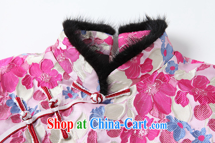 The improved flow and stylish sleeveless Folder unit does not turn on, Ms. Lao cheongsam dress XWG 141,014 pink XL pictures, price, brand platters! Elections are good character, the national distribution, so why buy now enjoy more preferential! Health