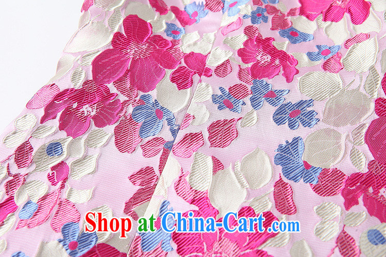 The improved flow and stylish sleeveless Folder unit does not turn on, Ms. Lao cheongsam dress XWG 141,014 pink XL pictures, price, brand platters! Elections are good character, the national distribution, so why buy now enjoy more preferential! Health