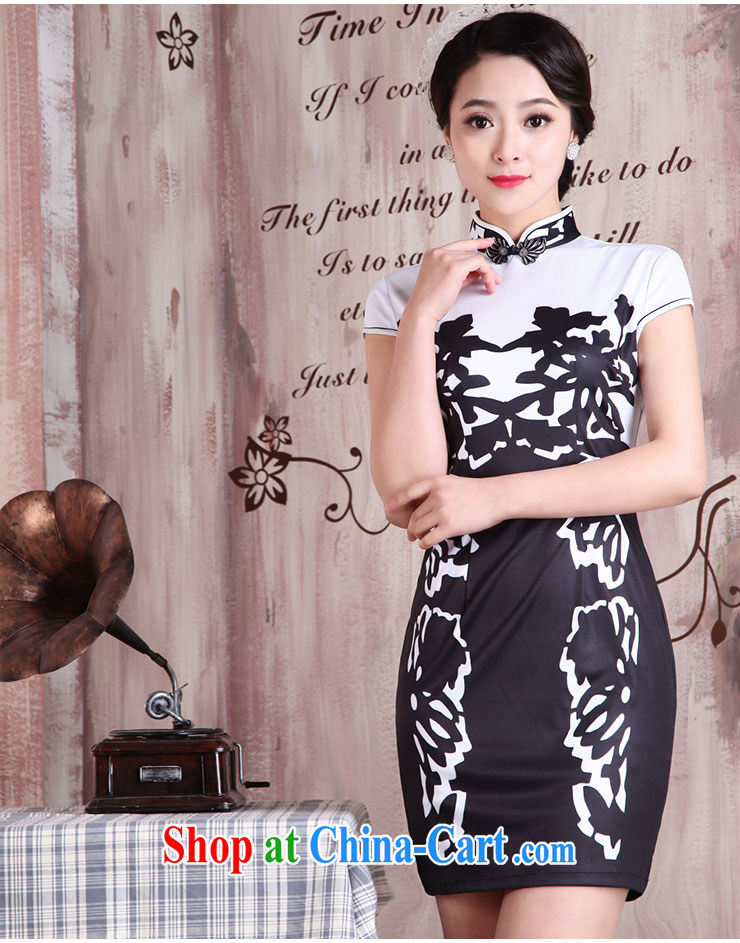 1000 Jubilee 2015 brides new summer Chinese Antique style beauty girl dress improved cheongsam X 2081 the formalist - blue XXL pictures, price, brand platters! Elections are good character, the national distribution, so why buy now enjoy more preferential! Health