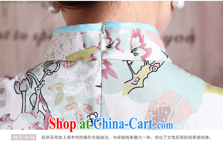 Jubilee 1000 bride's 2015 spring and summer new women's clothing and Stylish retro improved cultivating graphics thin ethnic wind short, daily cheongsam dress X 2024 pixels, XXL pictures, price, brand platters! Elections are good character, the national distribution, so why buy now enjoy more preferential! Health