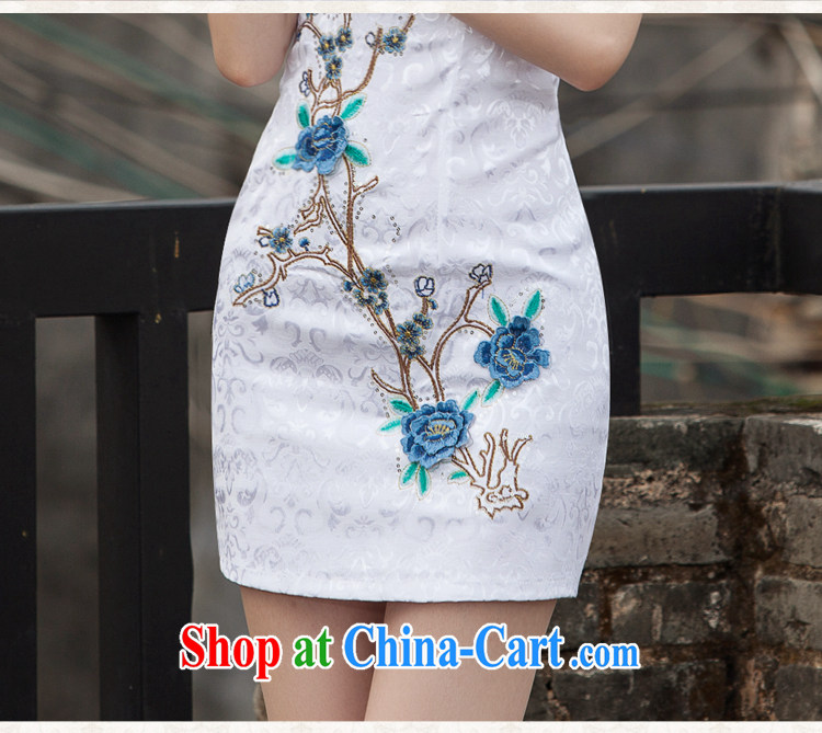 The Yan Lin 2015 summer new Chinese antique dresses and stylish high-end embroidery dresses JY 425 pink XL pictures, price, brand platters! Elections are good character, the national distribution, so why buy now enjoy more preferential! Health