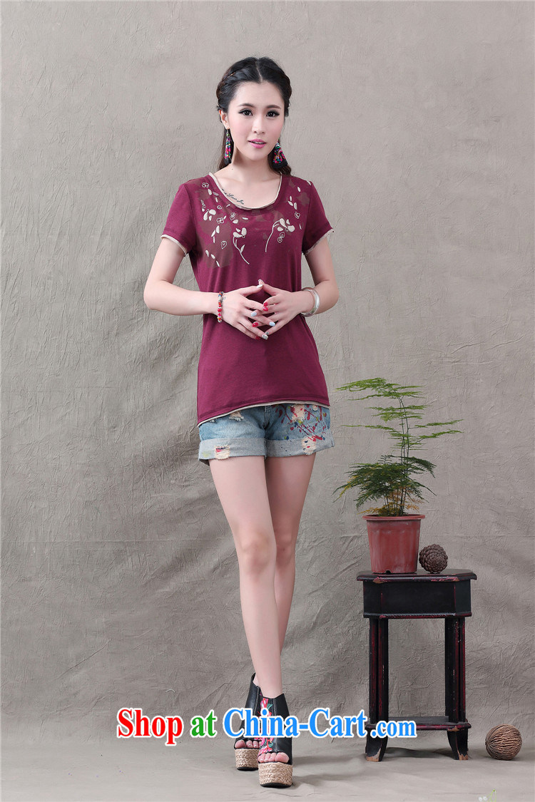 Black butterfly YJ 638 #cotton the female 2014 short-sleeved shirt T female summer new, cultivating small T-shirt solid T-shirts female gray XL pictures, price, brand platters! Elections are good character, the national distribution, so why buy now enjoy more preferential! Health