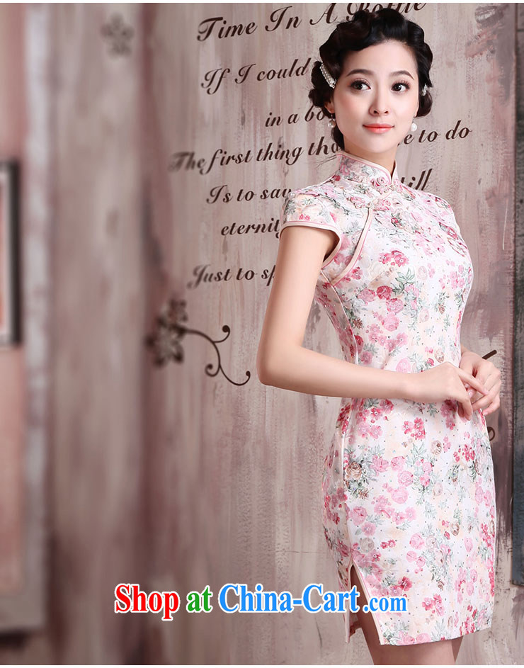Jubilee 1000 bride's 2015 spring and summer new women with stylish retro improved cultivating graphics thin ethnic wind short dresses daily dress X Creek 2020 dream XXL pictures, price, brand platters! Elections are good character, the national distribution, so why buy now enjoy more preferential! Health