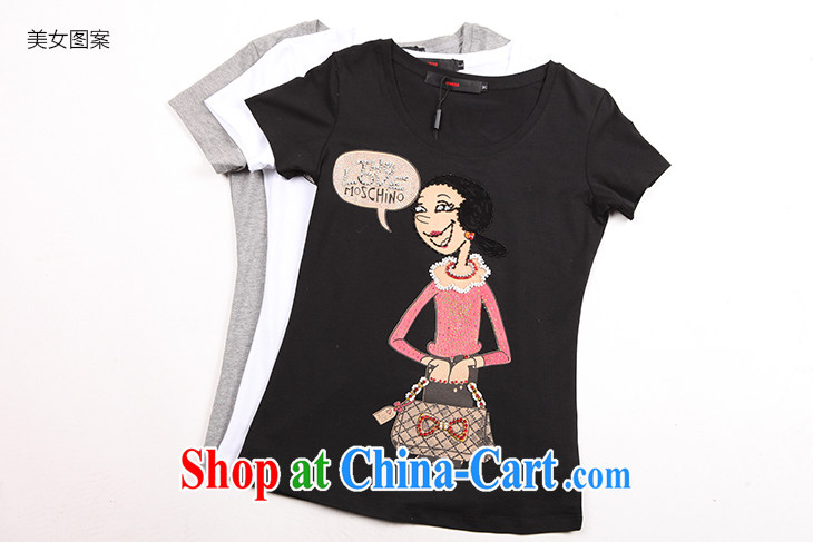 hamilton 2015 summer new stylish sweet beauty 100 ground breaking trend, and nails Pearl inserts drill T shirts women T-shirt by red XXL pictures, price, brand platters! Elections are good character, the national distribution, so why buy now enjoy more preferential! Health