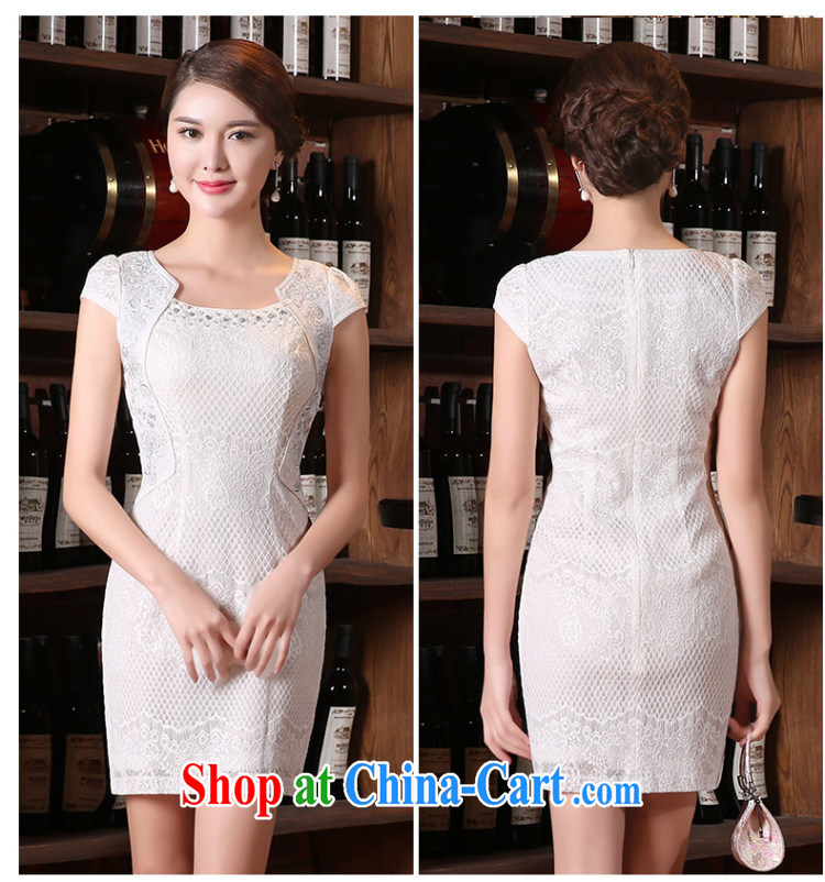 The CYD HO Kwun Tong' 100, improved stylish dresses skirts summer 2015 new daily retro dresses white XL pictures, price, brand platters! Elections are good character, the national distribution, so why buy now enjoy more preferential! Health