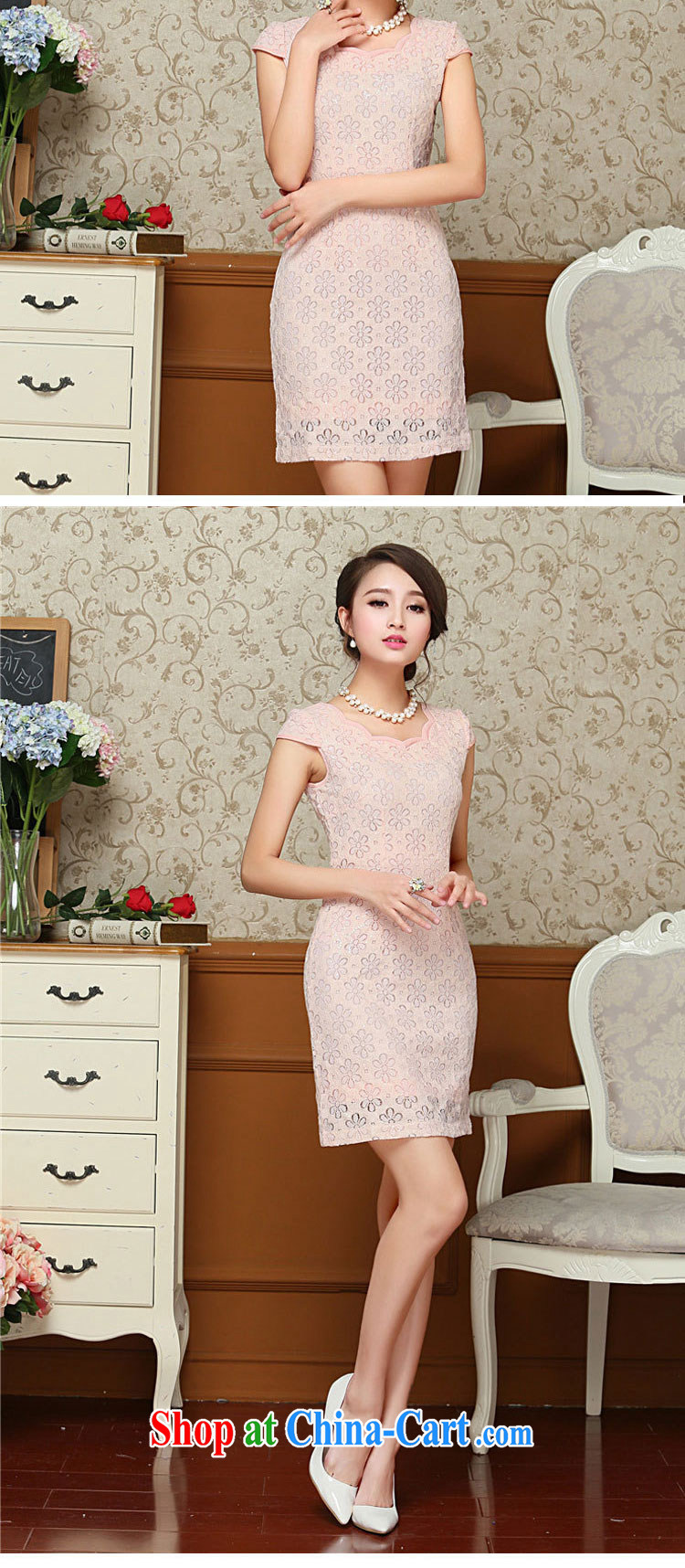Even the US and summer 2015 new stylish and elegant and refined antique dresses and elegant style dresses beauty graphics thin petals take a step skirt pink XXL pictures, price, brand platters! Elections are good character, the national distribution, so why buy now enjoy more preferential! Health