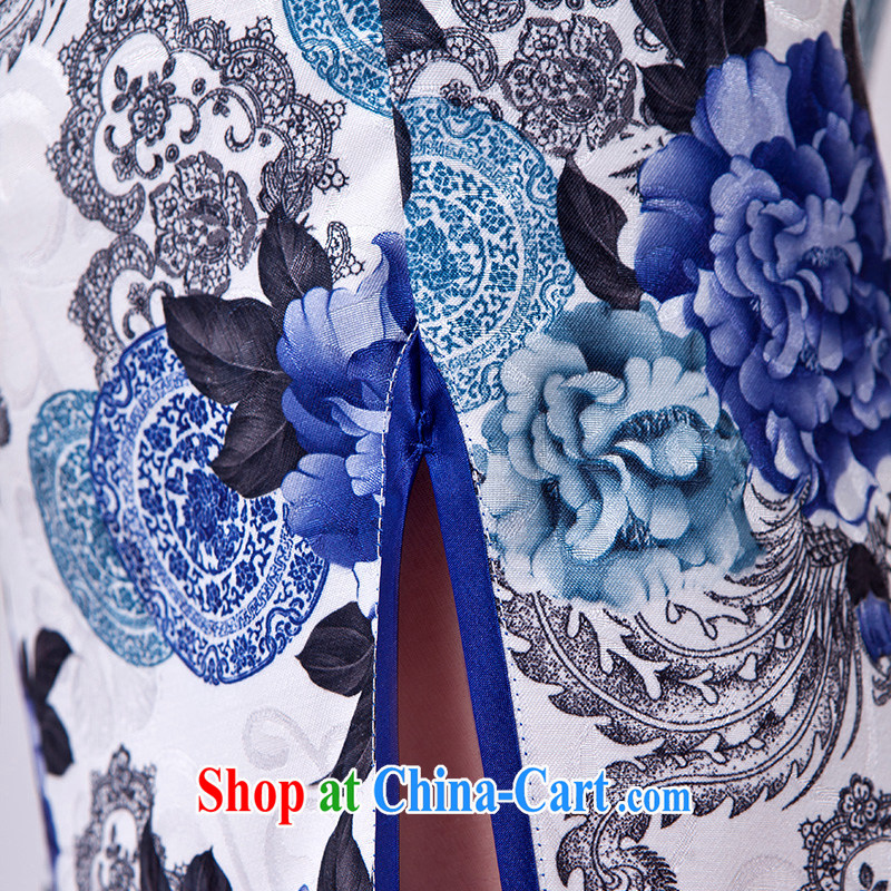2015 spring new girls spring dresses, professional clothing lace sleeveless package and dresses L 166 dark blue XL, according to Lin, Elizabeth, and shopping on the Internet