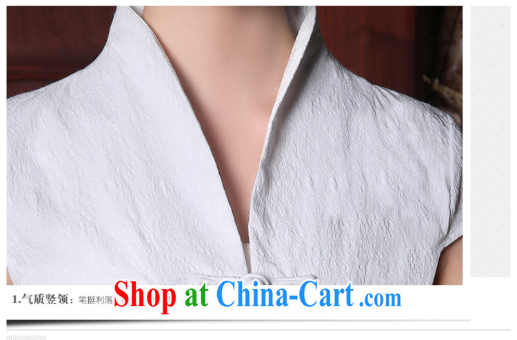 The CYD HO Kwun Tong' Anna of summer 2015 new, Chinese Chinese improved embroidery Chinese blouses white M pictures, price, brand platters! Elections are good character, the national distribution, so why buy now enjoy more preferential! Health