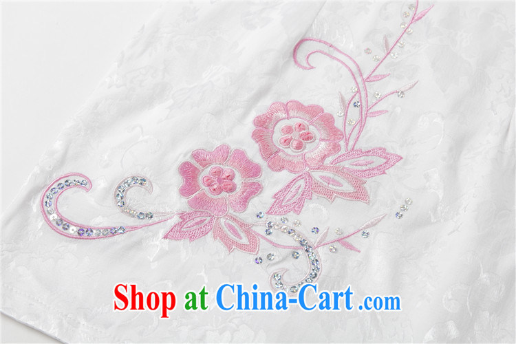 The stream summer retro beauty short cheongsam lady literary aura girl cheongsam dress uniform performances AQE 0711 blue S pictures, price, brand platters! Elections are good character, the national distribution, so why buy now enjoy more preferential! Health