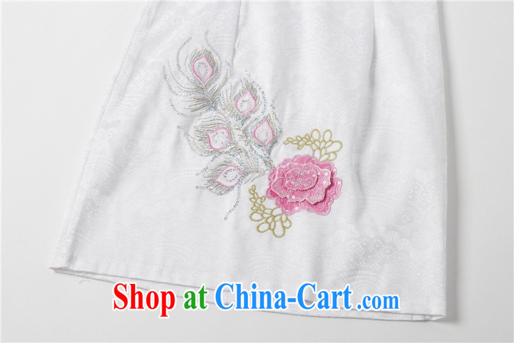 The stream embroidered classic elegance on qipao beach retro fashion cheongsam dress AQE 0750 pink XXL pictures, price, brand platters! Elections are good character, the national distribution, so why buy now enjoy more preferential! Health