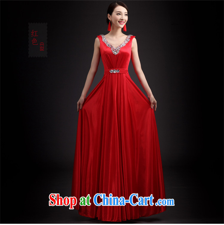 2015 bride's toast serving Korean fashion spring and summer beauty dress dress bridesmaid service banquet wedding dress purple XXL pictures, price, brand platters! Elections are good character, the national distribution, so why buy now enjoy more preferential! Health