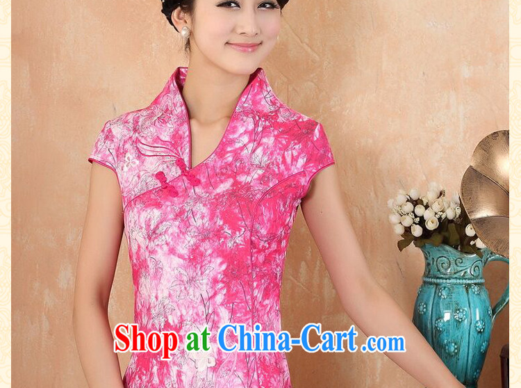 spend the summer new female Chinese qipao Chinese improved, for stretch denim fashion short cheongsam dress figure color XL pictures, price, brand platters! Elections are good character, the national distribution, so why buy now enjoy more preferential! Health
