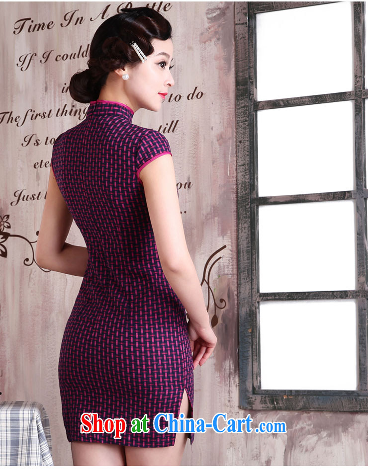 Jubilee 1000 bride's 2015 spring and summer new women with stylish retro improved cultivating graphics thin ethnic wind short tartan day dresses dresses X 2031, orderly XXL pictures, price, brand platters! Elections are good character, the national distribution, so why buy now enjoy more preferential! Health