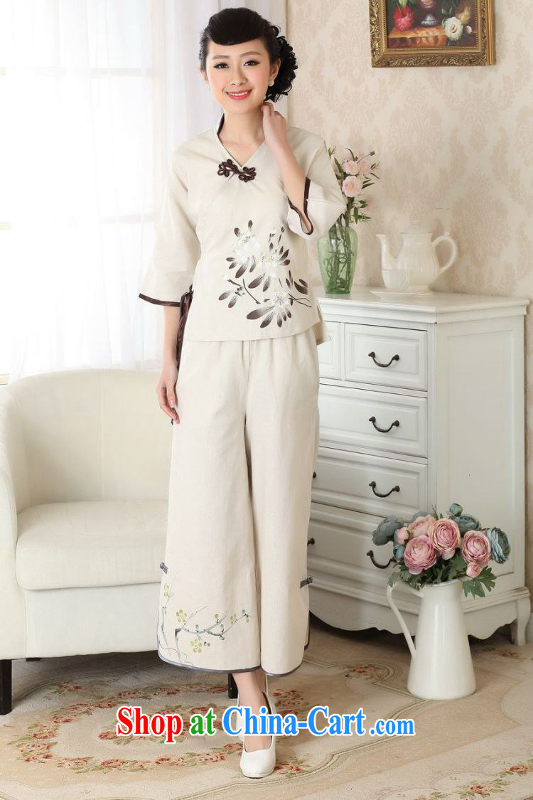 Find Sophie new summer Tang women Ms. pants elasticated waist costumed Han-wide leg Trouser press Ethnic Wind cotton the female trousers single pants L pictures, price, brand platters! Elections are good character, the national distribution, so why buy now enjoy more preferential! Health