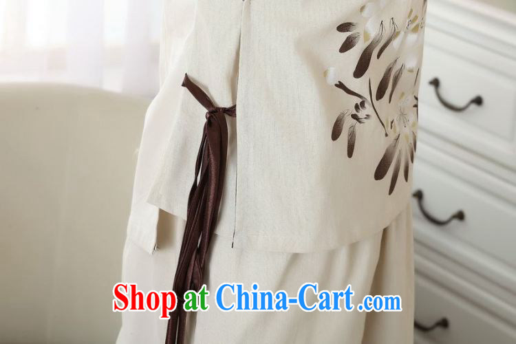 Dan smoke summer wear new dresses, T-shirt cotton the linen Chinese Ethnic Wind blouses Tang discs for improved version click T-shirt 2XL pictures, price, brand platters! Elections are good character, the national distribution, so why buy now enjoy more preferential! Health