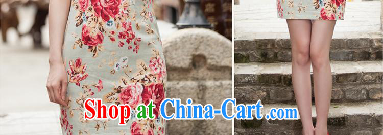 Red shinny 2015 summer new women with elegant beauty, short dresses and stylish cheongsam dress C C 518 1108 other M pictures, price, brand platters! Elections are good character, the national distribution, so why buy now enjoy more preferential! Health