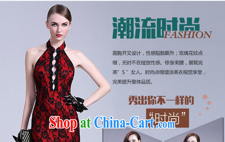 Red shinny 2015 New on the truck night long robes, Retro roses embroidery back exposed dresses T C 401 807 Po blue other pictures, price, brand platters! Elections are good character, the national distribution, so why buy now enjoy more preferential! Health