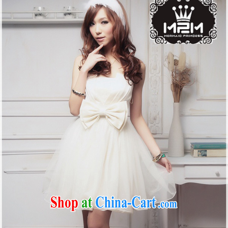 2015 elegant wipe the chest bowtie shaggy Princess small dress XC - 3056 - B _ 1288 A black XL, Su-li-fen (xiulifen), online shopping