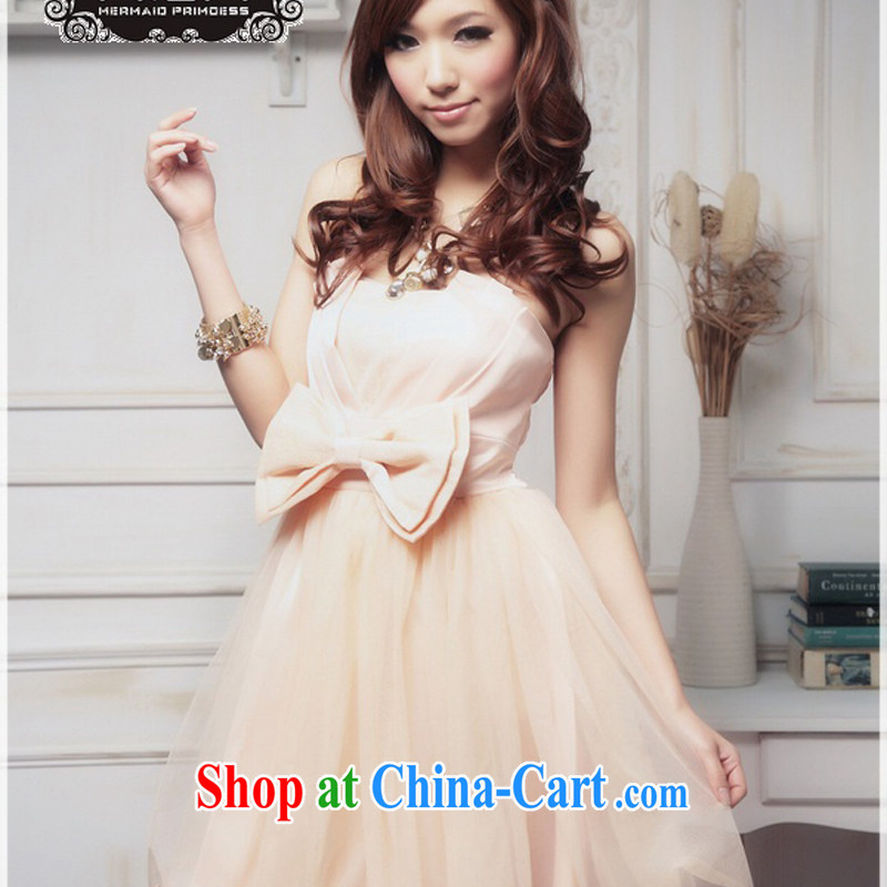 2015 elegant wipe the chest bowtie shaggy Princess small dress XC - 3056 - B _ 1288 A black XL, Su-li-fen (xiulifen), online shopping
