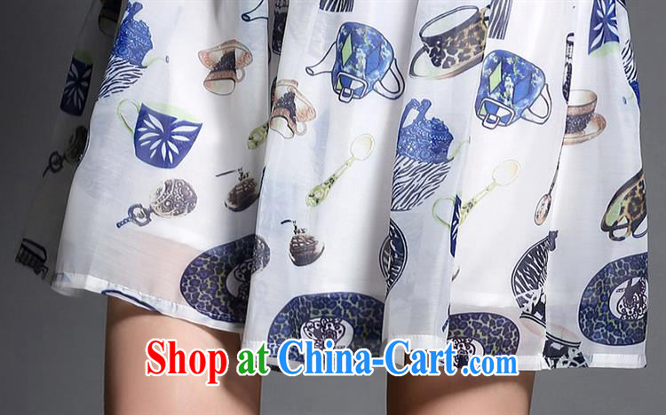 Qin Qing store female 2015 summer female Two-piece new in Europe and America, the stamp duty in the cuff root yarn shaggy skirts female E 194 white XL pictures, price, brand platters! Elections are good character, the national distribution, so why buy now enjoy more preferential! Health