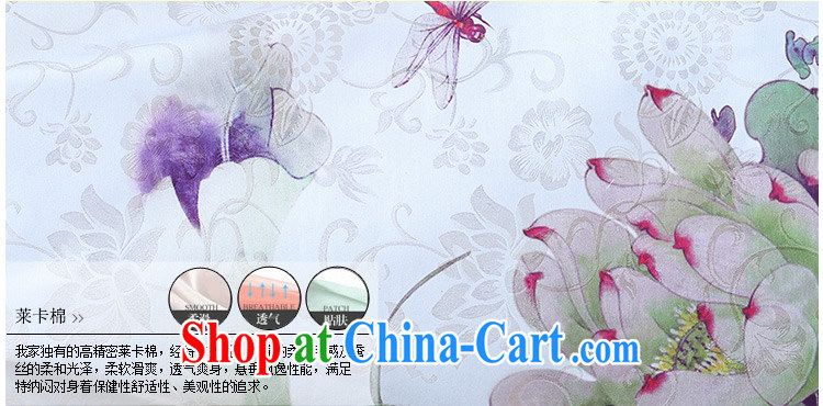 The Oi-fong cheongsam dress dress stamp beautiful cheongsam dress summer Tang with improved XL pictures, price, brand platters! Elections are good character, the national distribution, so why buy now enjoy more preferential! Health