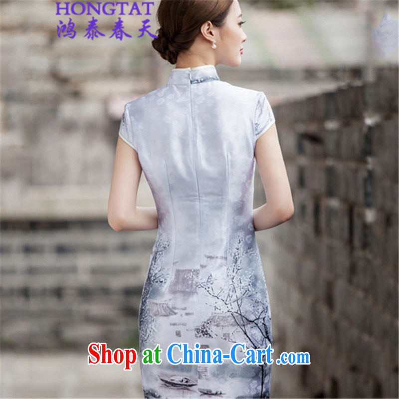 Leong Che-hung Tai spring 2015 summer retro fashion China wind robes, 518 - 1107 - 48 photo color XL, Hung Tai spring (hongtaichuntian), online shopping