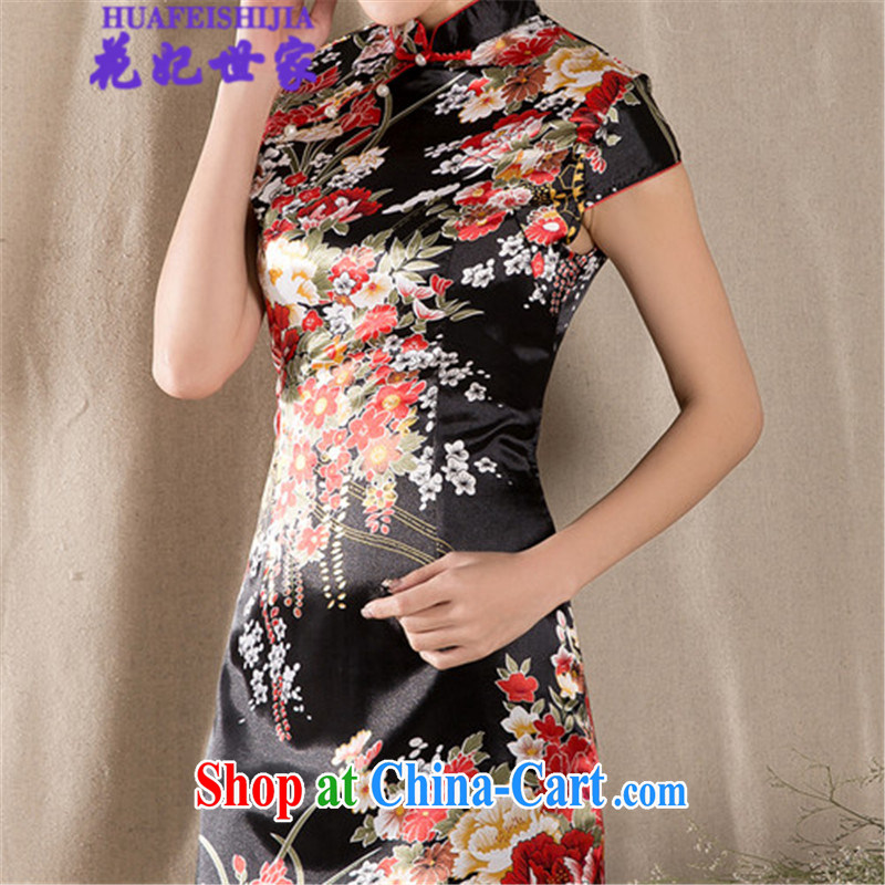 Take Princess saga 2015 summer short sleeve cheongsam dress women 915 - A - 122 - 45 XL suit, take Princess Saga (HUA FEI SHI JIA), online shopping