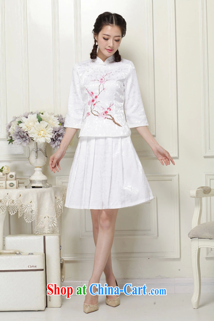 Petals rain Family Summer 2015 cheongsam dress high-end retro style two-part kit, 518 - 1125 - 60 pink XL pictures, price, brand platters! Elections are good character, the national distribution, so why buy now enjoy more preferential! Health
