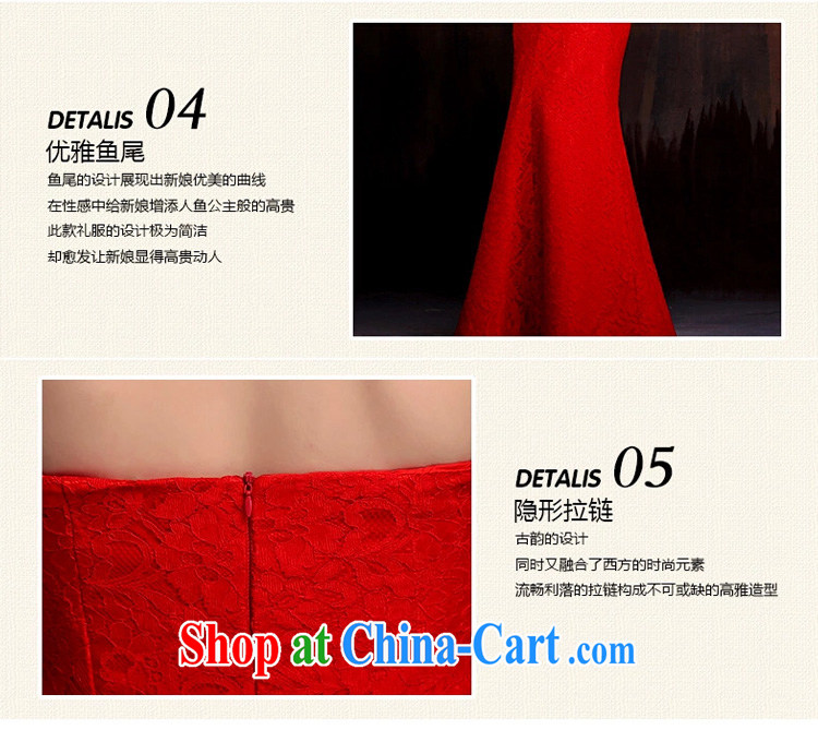 Red bridal wedding dress summer 2015 New Beauty cheongsam dress improved retro long hang also dresses red XL pictures, price, brand platters! Elections are good character, the national distribution, so why buy now enjoy more preferential! Health