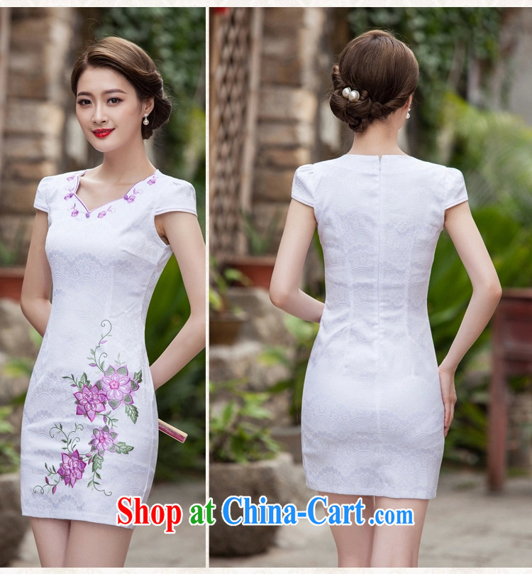 Kosovo Lucy (Woxi) 2015 summer dresses spring and summer with stylish short retro dresses dresses dresses daily dress dress 1126 picture color XXL pictures, price, brand platters! Elections are good character, the national distribution, so why buy now enjoy more preferential! Health