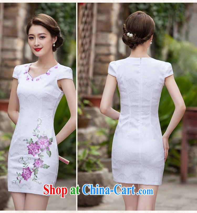 Also the Ms Audrey EU summer 2015 new retro embroidery cheongsam dress Map Color XXL pictures, price, brand platters! Elections are good character, the national distribution, so why buy now enjoy more preferential! Health