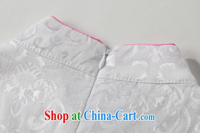 US-Hong Kong butterfly summer 2015, new women who decorated daily retro short-sleeve improved cheongsam stylish two-piece with pink XL pictures, price, brand platters! Elections are good character, the national distribution, so why buy now enjoy more preferential! Health